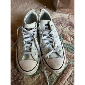 Converse light green size 9W